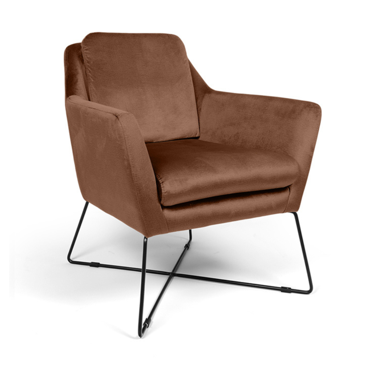 MD STEPHAN Brown classic Upholstered indoor armchair